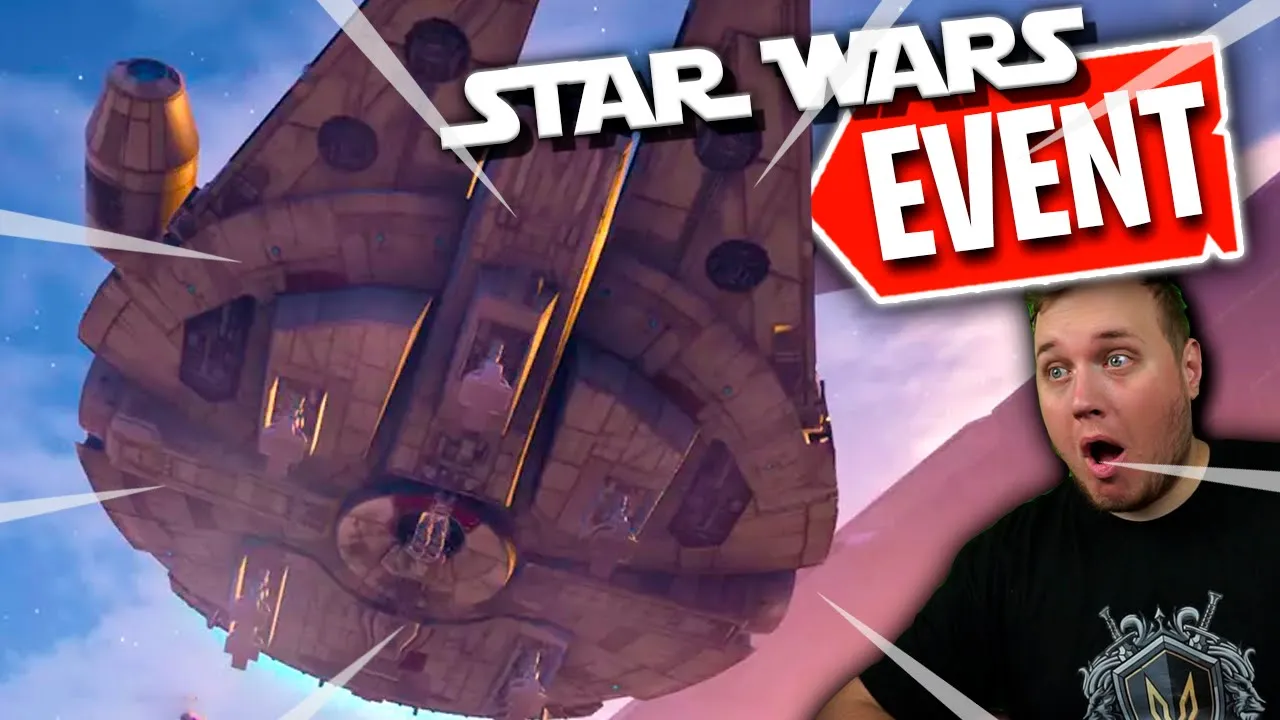 FORTNITE x STAR WARS EVENT *REAKTION* :: Fortnite Dansk m. Vercinger