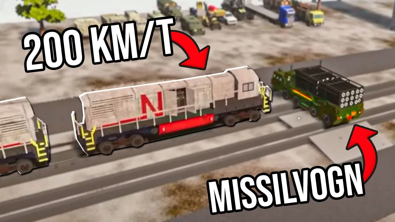 TOG ULYKKE på TOGSPORET