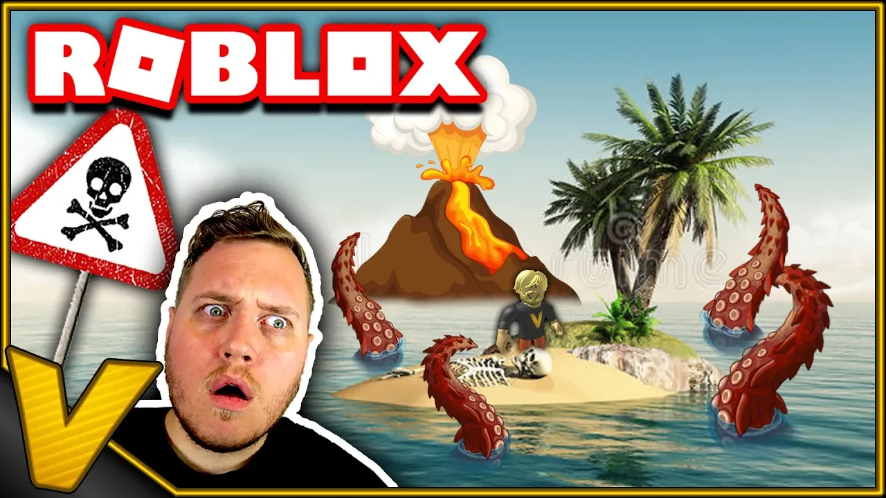 OVERLEVER VI ANGREBET PÅ ØEN?! 🌋 :: Cursed Islands Roblox Dansk