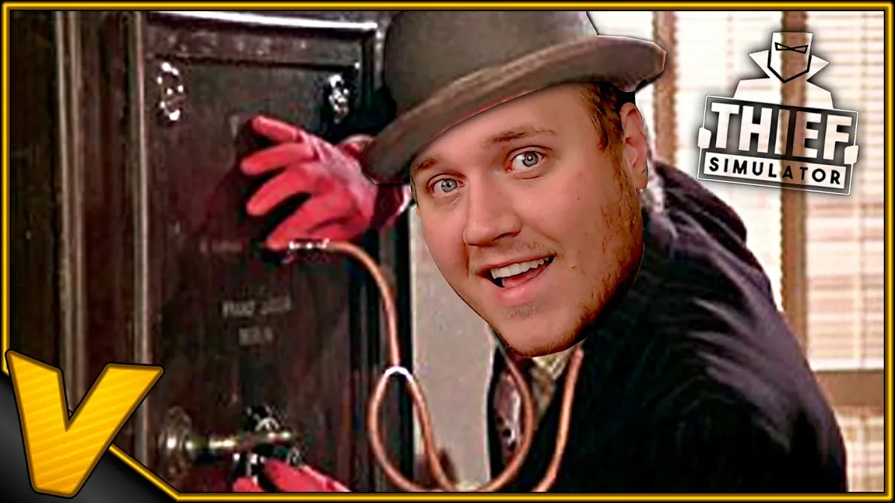 PENGESKABE FULDE AF PENGE?! :: Thief Simulator Dansk