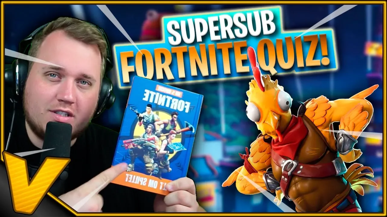 UDSÆTTER MINE SUPERSUB FOR FORTNITE QUIZ! *FORTNITE BOG* :: Fortnite Dansk *REKLAME*