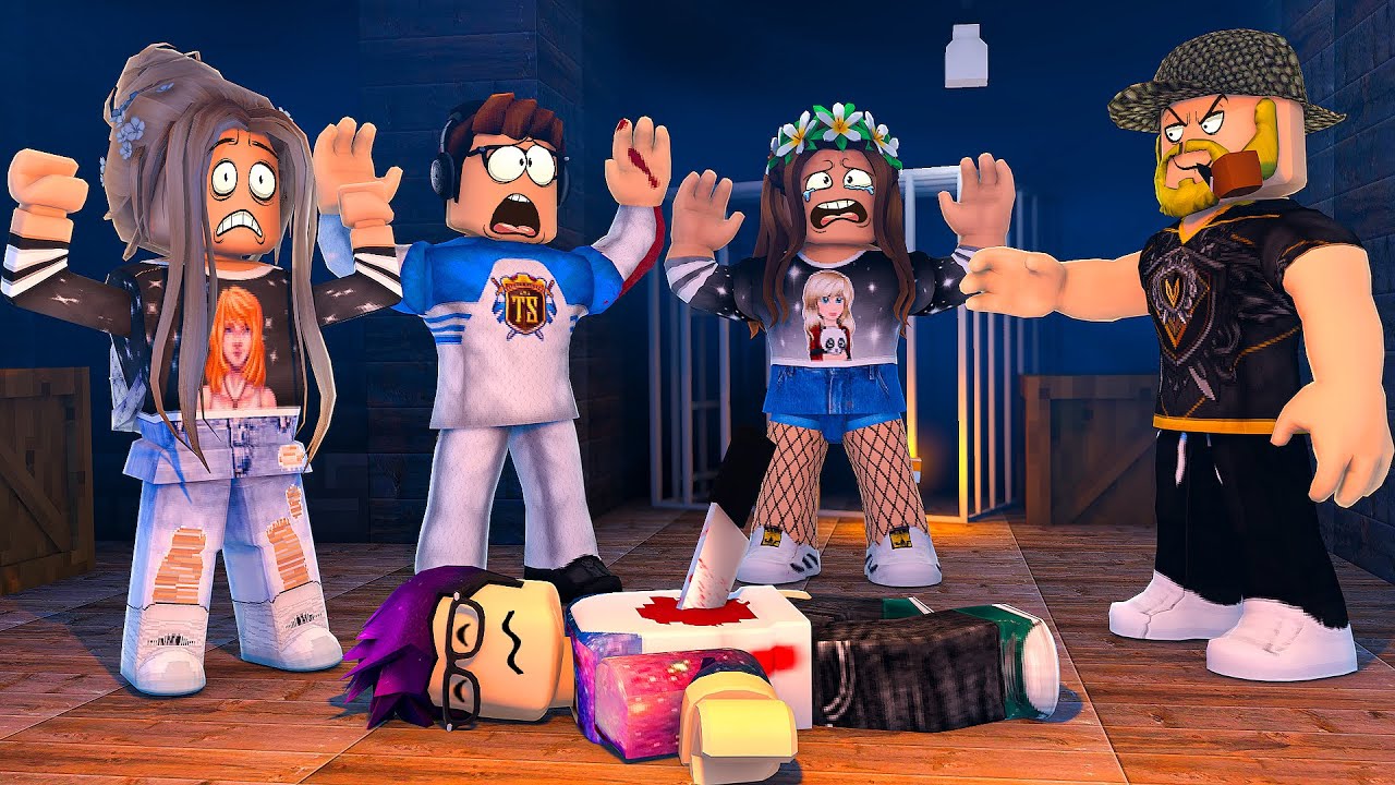 En af os er MORDER, i MORDHUSET! :: Roblox Flicker Dansk