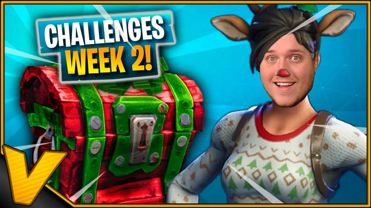 JULE-CHALLENGES! *Week 2* :: Fortnite Dansk
