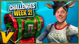 JULE-CHALLENGES! *Week 2* :: Fortnite Dansk