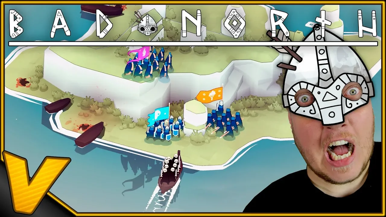 VIKINGE INVASIONEN! - Opbyg en hær og stop plyndringer - Bad North #1