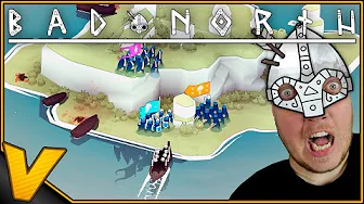VIKINGE INVASIONEN! - Opbyg en hær og stop plyndringer - Bad North #1