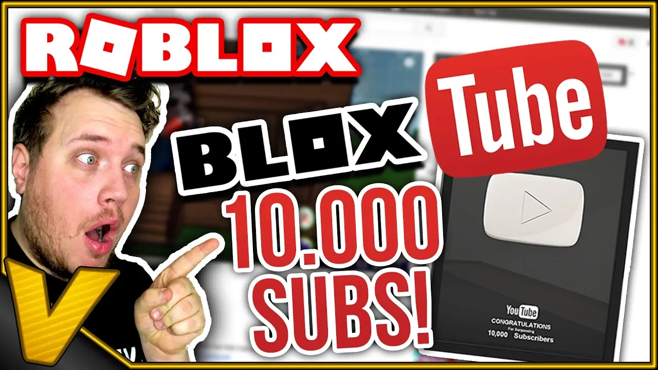 VMAN RUNDER 10.000 SUBS! :: BloxTube Roblox Dansk