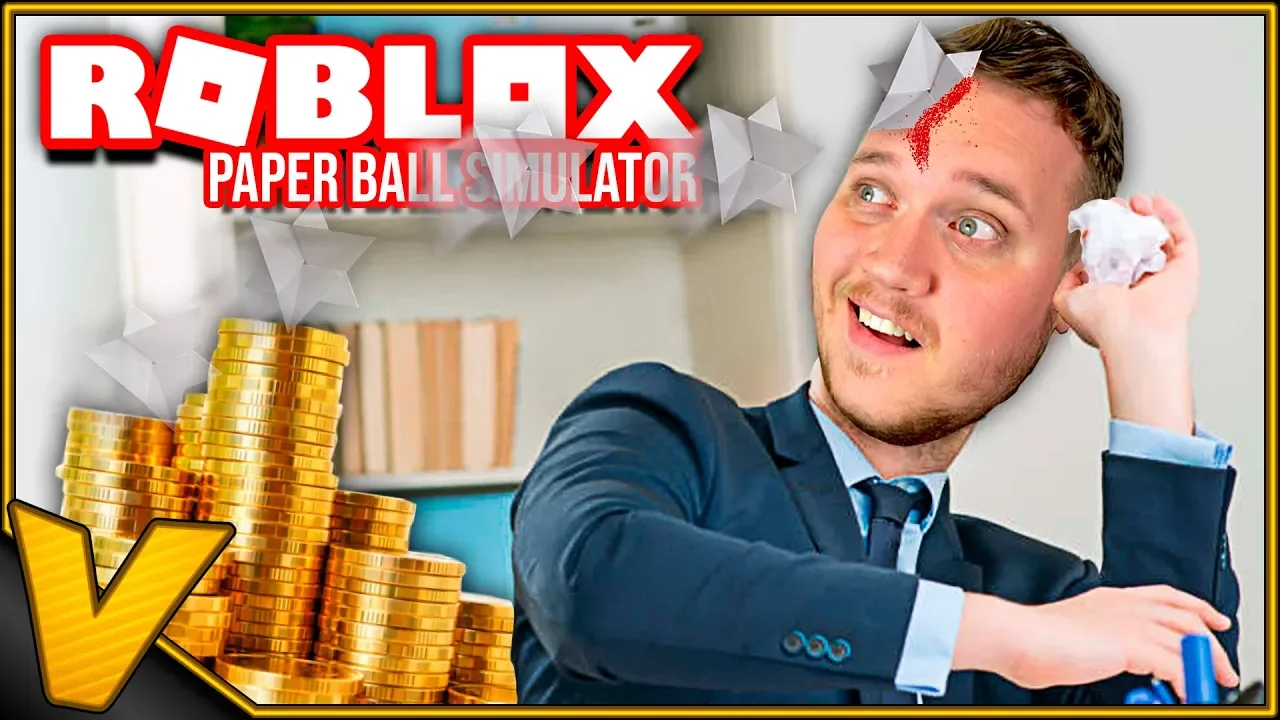 KASTE-STJERNER AF PAPIR! *PENGE- OG PETS KODER* :: Roblox Paper Ball Simulator Dansk