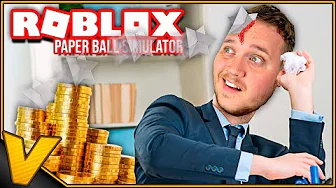 KASTE-STJERNER AF PAPIR! *PENGE- OG PETS KODER* :: Roblox Paper Ball Simulator Dansk