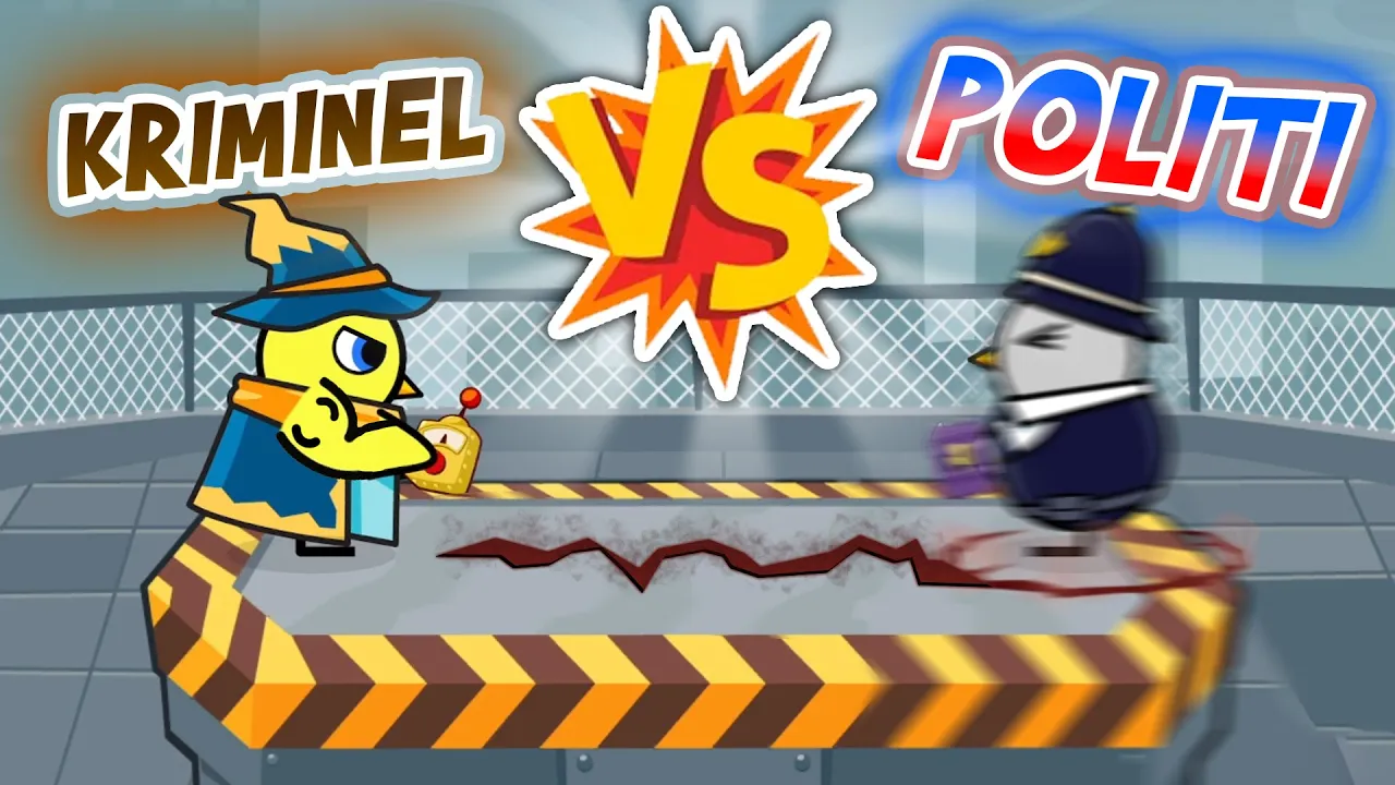 Noob POLITI vs. Pro KRIMINEL