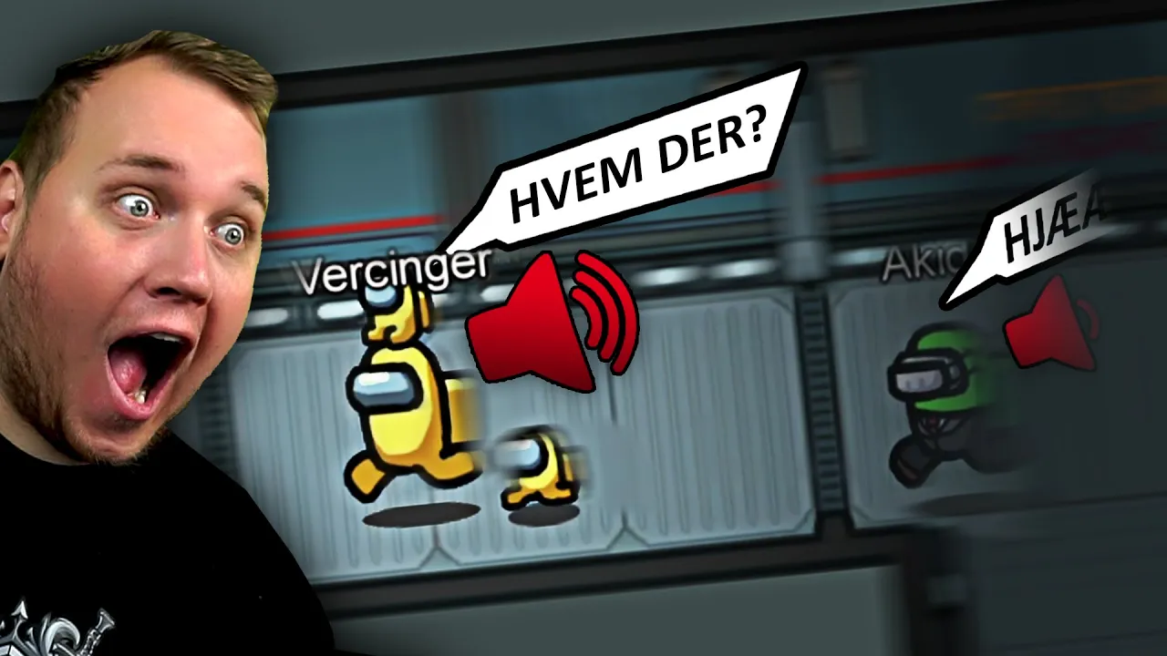 Vi kan HØRE HINANDEN ALTID, men kun i NÆRHEDEN! :: Among Us m. Proximity Chat