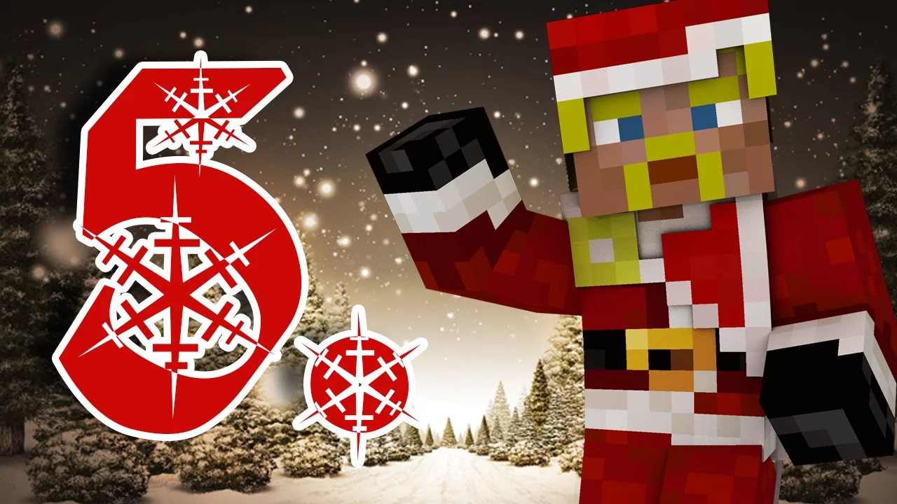 Dansk Minecraft :: NY JULESKIN! - 5. December - Julekalender
