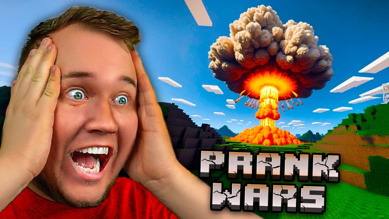 Min FØRSTE dag på PRANK WARS! *Jeg DØDE*