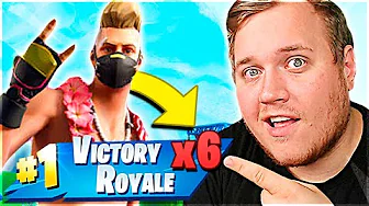 SUMMER-SKIN WINS! *KÆMPE CLUTCH* :: Fortnite