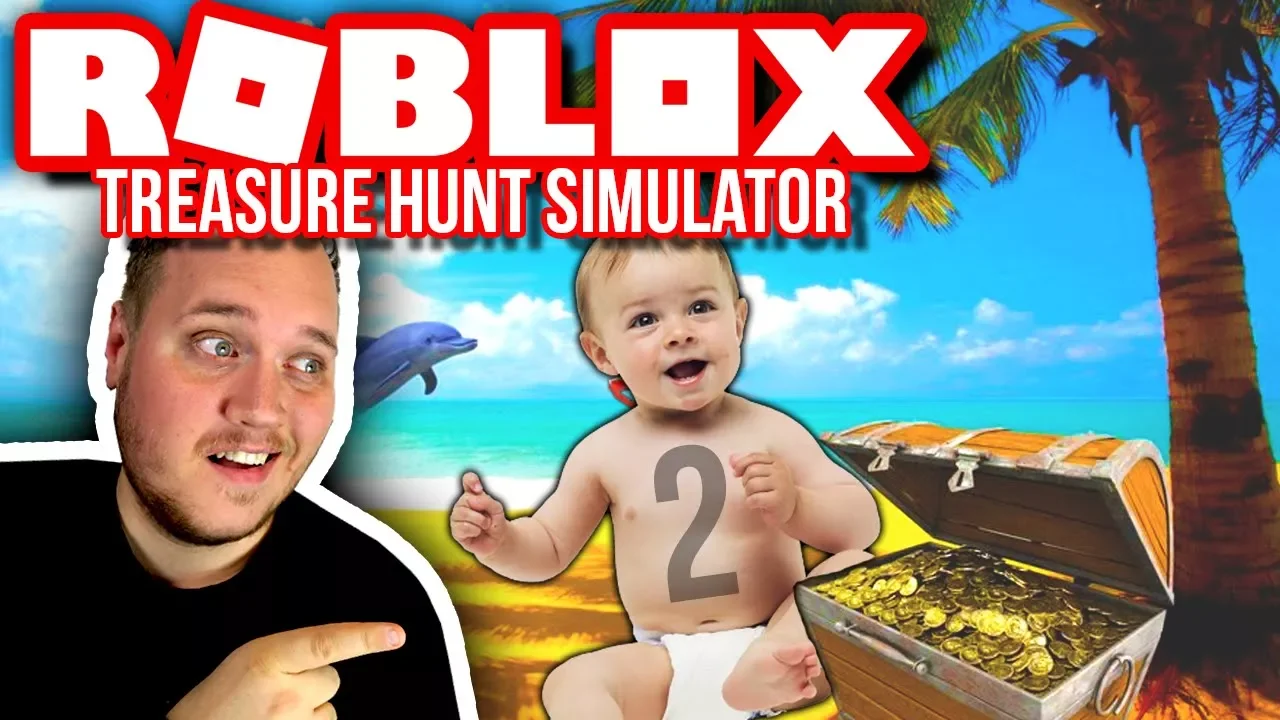 GÅR EFTER ANDEN REBIRTH! :: Treasure Hunt Simulator Ep. 6  - Dansk Roblox