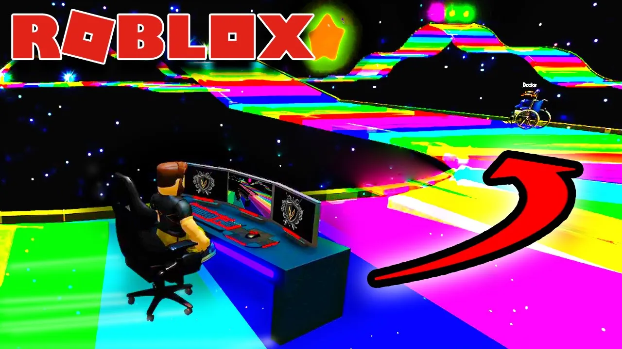 GAMER SETUP STOL VINDER RACE?! i Chair Racing