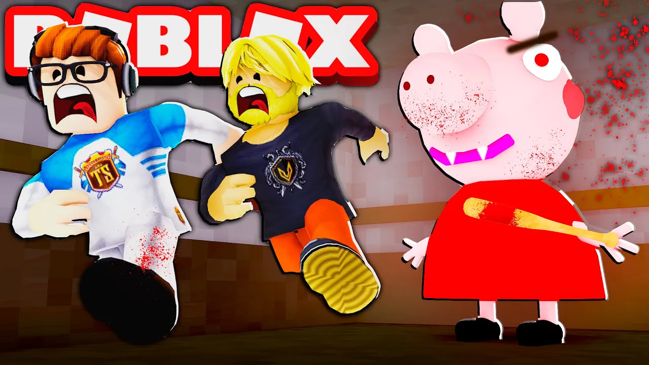 FANGET af GURLI GRIS?! :: Roblox Piggy Dansk