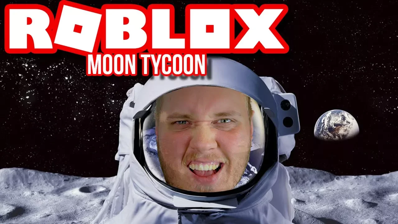 PÅ MÅNEN OG OVERTAGER PLANETER! 🌙 :: Moon Tycoon - Dansk Roblox
