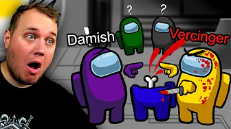 300 IQ OVERTALELSE til at STEMME USKYLDIG UD! :: Among Us Dansk