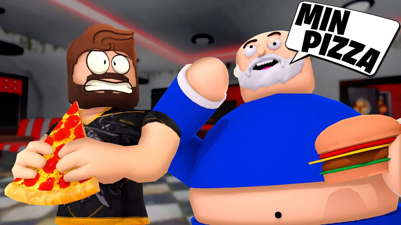 Jeg SPISTE HANS PIZZA, nu vil han SPISE MIG! 😱