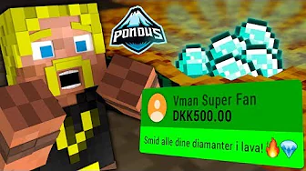 Pondus++ :: FOR 500 KR: "SMID ALLE DIAMANTER I LAVA" 🔥💎🔥