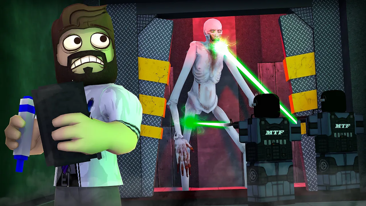 MONSTRENE *BRØD UD* i SCP Facility!