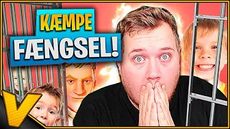 BØRNEHAVEN STIKKER AF FRA PRISON! 👮 *CREATIVE MAP* :: Fortnite Dansk