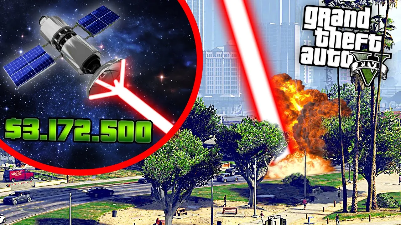 Skal jeg købe LASER SATELLIT?! :: GTA 5 Online