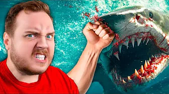 Jeg gav HVIDHAJ en KNYTNÆVE??!