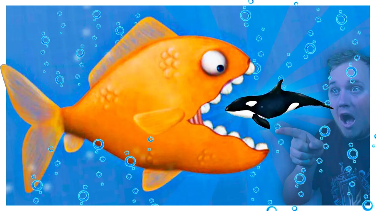 KÆMPE GULDFISK vs. SPÆKHUGGER?!