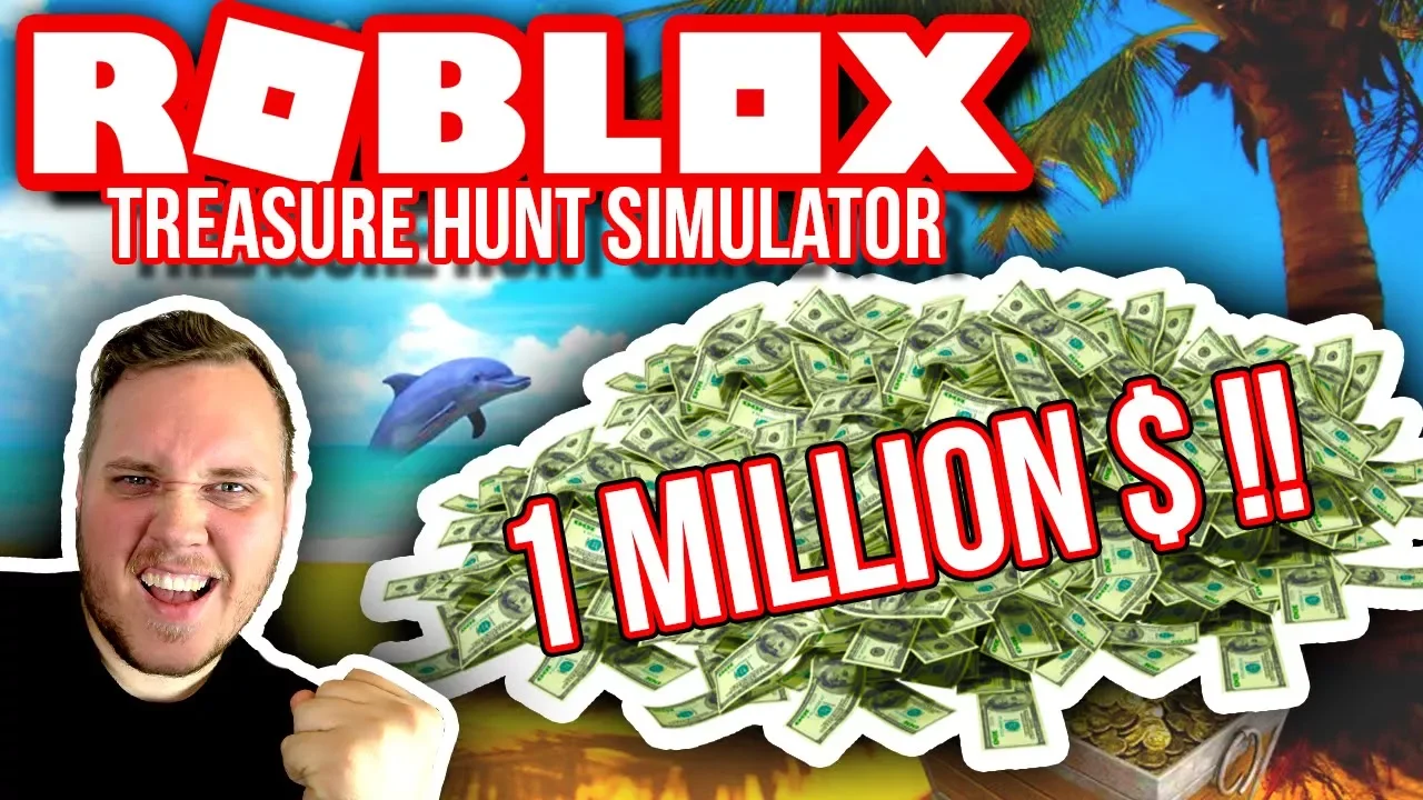 SAMLER IND TIL SALG FOR 1 MILLION $ 🏖🤑 :: Treasure Hunt Simulator Ep. 4  - Dansk Roblox