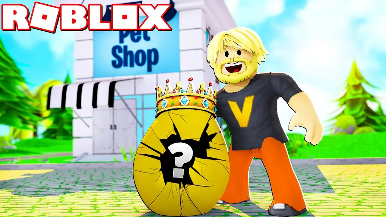BRUGER ALLE MINE PENGE PÅ KONGE ÆG?! :: Roblox Adopt Me! Dansk