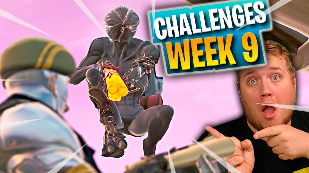 ÆDER CHALLENGES TIL MORGENMAD *WEEK 9* :: Fortnite
