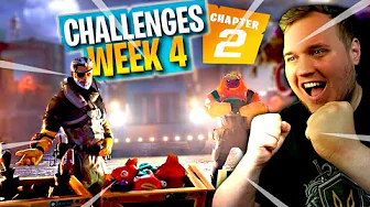 NEM MÅDE AT KLARE CHALLENGES! *WEEK 4* ::  Fortnite Dansk m. Vercinger
