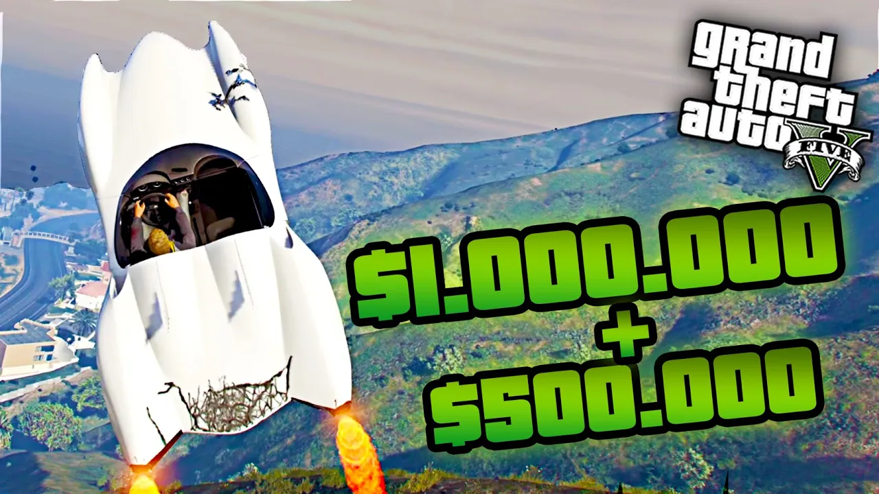 SÅDAN FIK JEG $500.000 og $1.000.000 i RABAT! *SCRAMJET* i GTA 5 Online