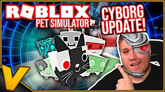 NYT OMRÅDE, NYE PETS - CYBORG UPDATE :: Pet Simulator - Roblox Dansk