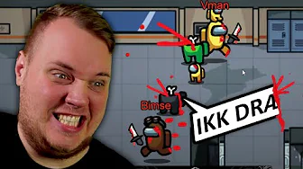 BLODIGT DOBBELT KILL! :: Among Us m. Proximity Chat