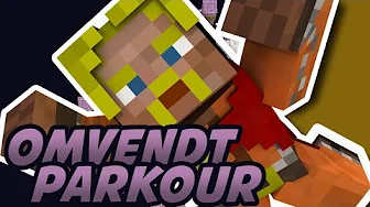 OMVENDT PARKOUR?! - Stuck to The Ceiling :: Dansk Minecraft