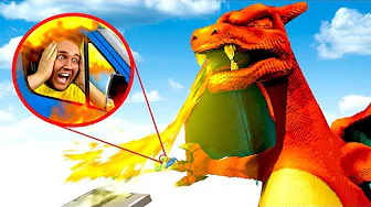 BILER vs. CHARIZARD :: Den STÆRKESTE Pokémon?!