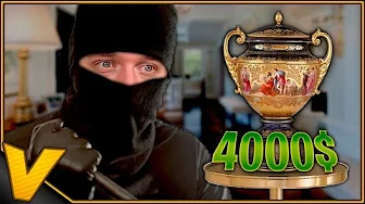 STJÆLER ANTIKKE TING TIL 4000$ *IMENS DE SOVER* :: Thief Simulator Dansk