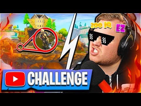 FORTNITE YOUTUBE CHALLENGE *FORSVAR ØEN*