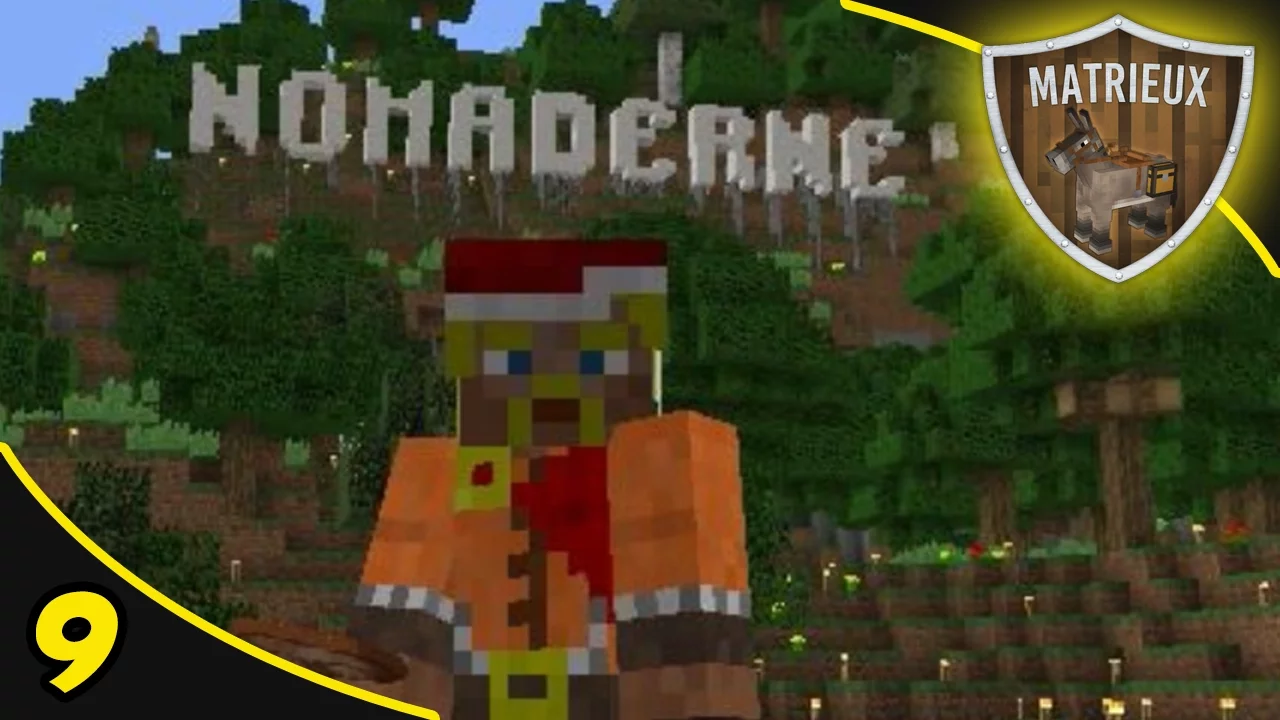 Dansk Minecraft :: Matrieux Nomaderne: EP9 - JULEGAVER til Matrieuxerne