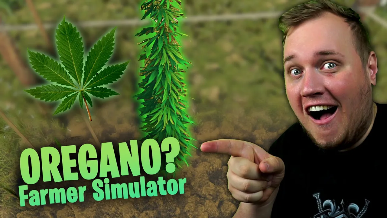 Oregano Farmer Simulator, men det IKKE oregano ... 🤫