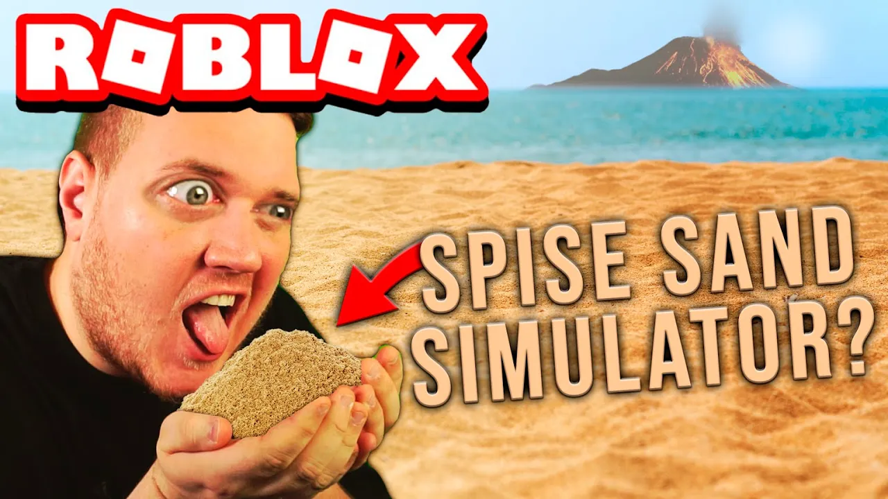 SIMULATOR, MEN MAN SKAL SPISE SAND?! :: Roblox Eat Sand Dansk m. Vercinger