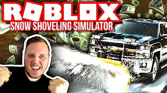 SKRABER EN KVART MILLION SNE 🤑❄🤑 :: Snow Shoveling Simulator Ep. 2  - Dansk Roblox