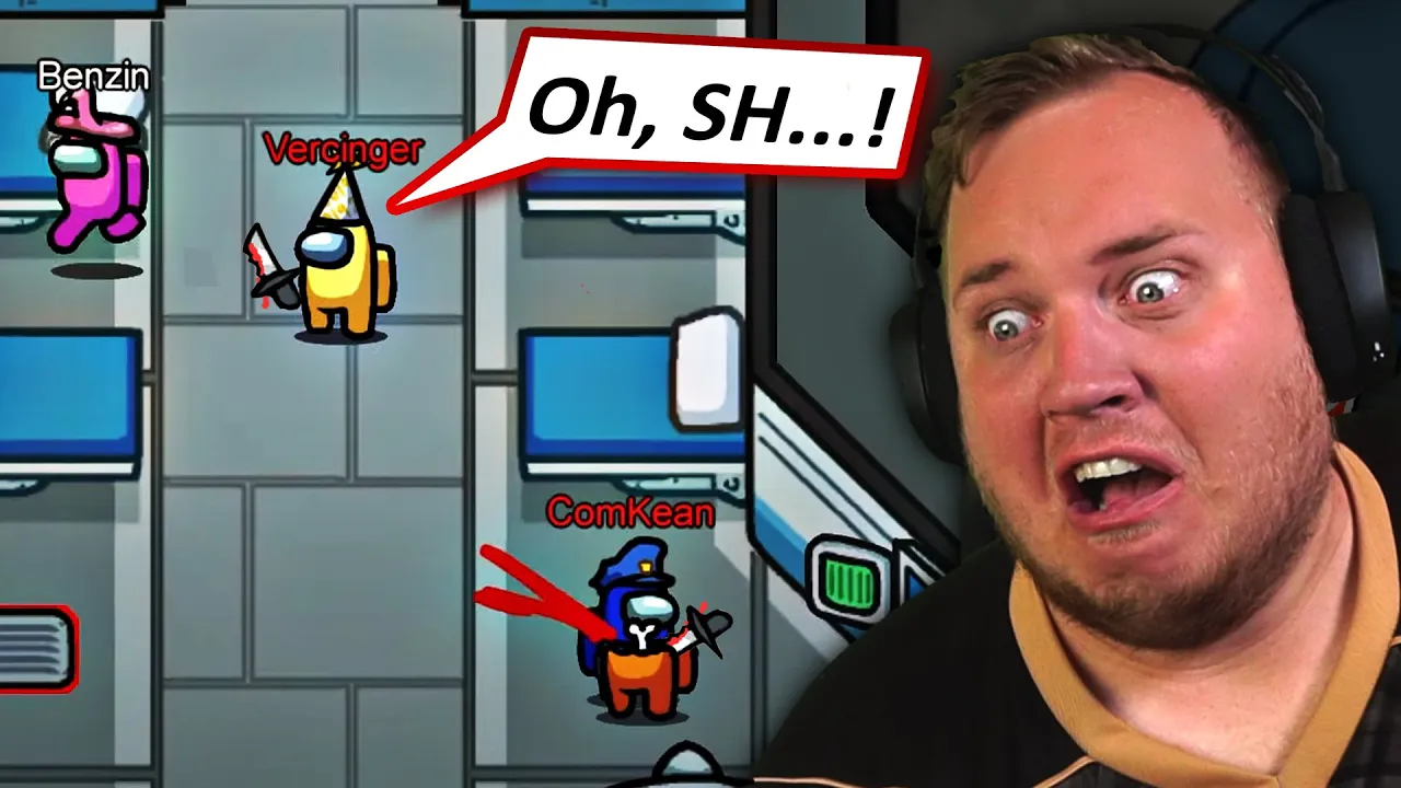 DOBBELT-MORDET i MED-BAY! *IMPOSTOR m. @ComKean* :: Among Us m. Proximity Chat