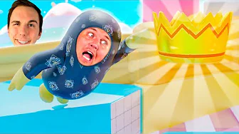 SÅ TÆT PÅ KRONEN OG WIN! :: Fall Guys Dansk m. @LasseVestergaard