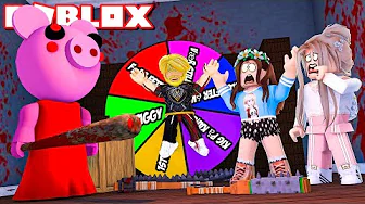 SVÆRE CHALLENGES! *HJULET BESTEMMER* :: Roblox Piggy Dansk