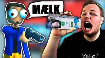 HAN ELSKER MÆLK! ... Måske lidt for meget?