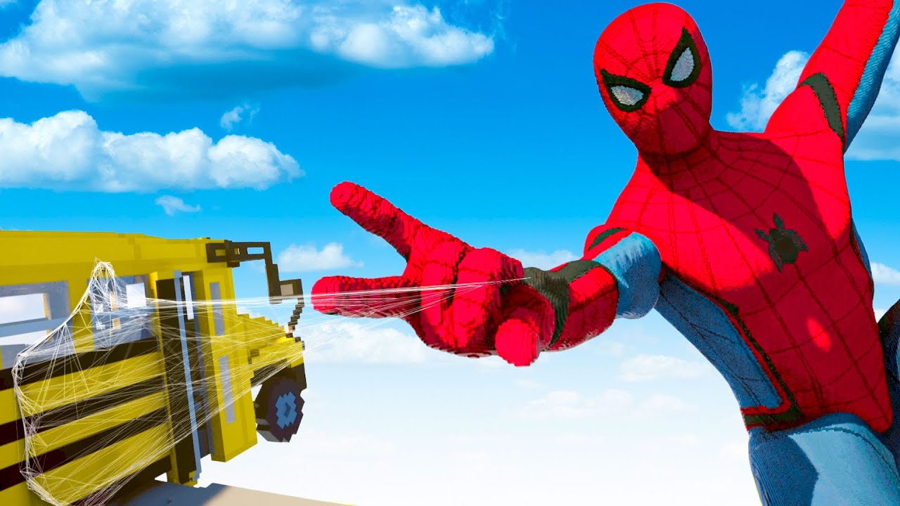 BILER vs. SPIDER-MAN :: Kan WEB stoppe BILERNE?!